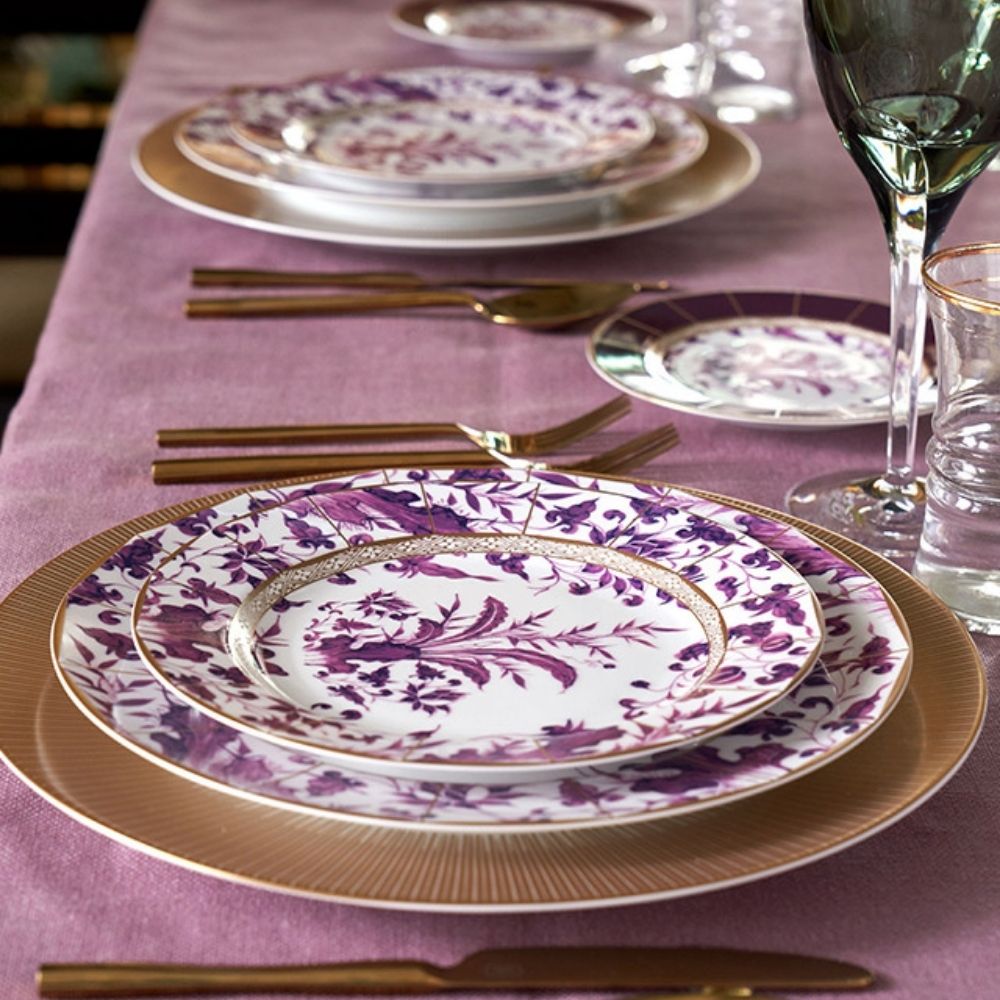 Vide-poche dreptunghiular, 20 cm, Prunus - BERNARDAUD Vide-poche dreptunghiular, 20 cm, Prunus - BERNARDAUD