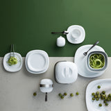 Set 6 cesti si farfurii pentru cafea, Suomi White - ROSENTHAL Set 6 cesti si farfurii pentru cafea, Suomi White - ROSENTHAL