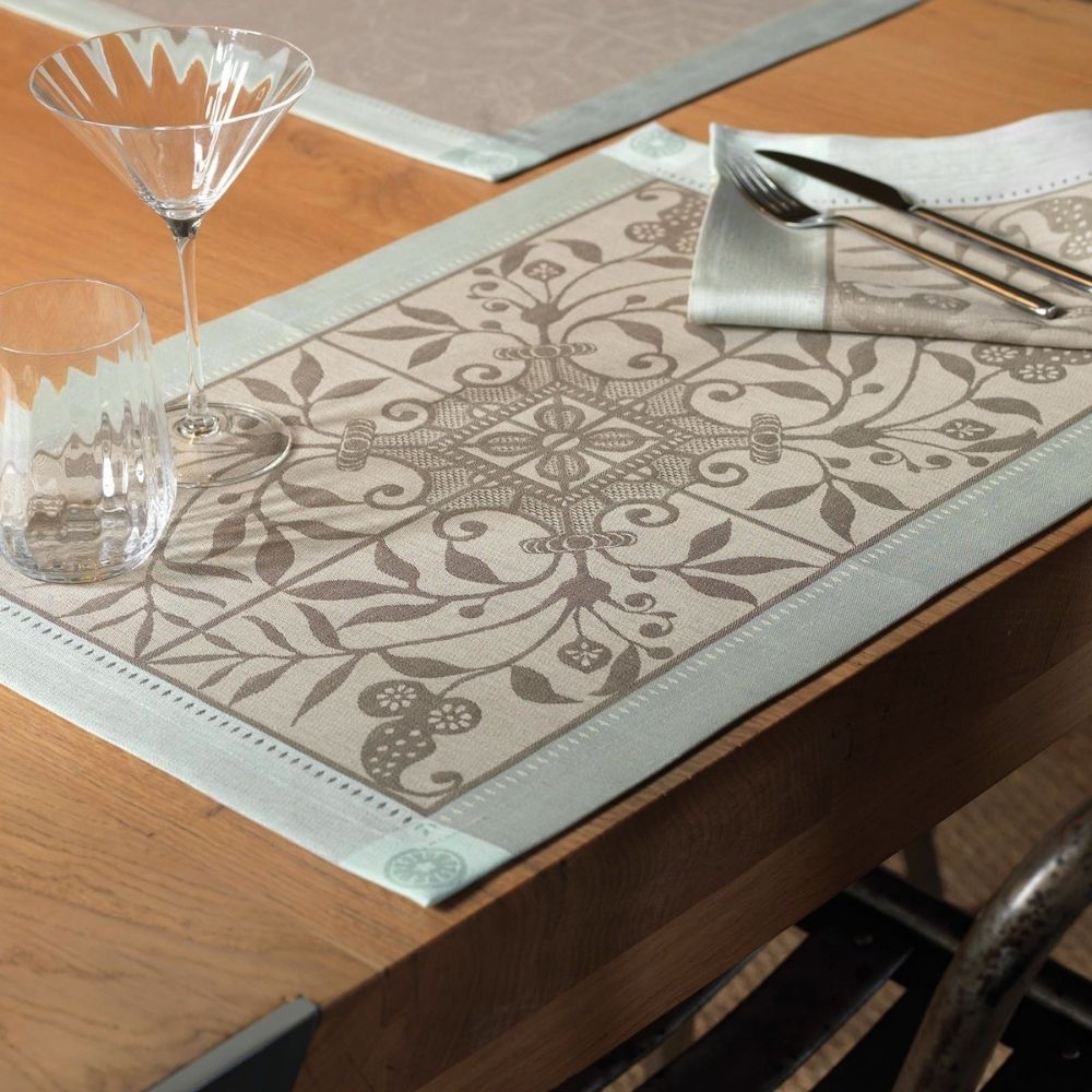 Servet de masa, 58 x 58 cm, Venezia Beige - JACQUARD FRANCAIS Servet de masa, 58 x 58 cm, Venezia Beige - JACQUARD FRANCAIS