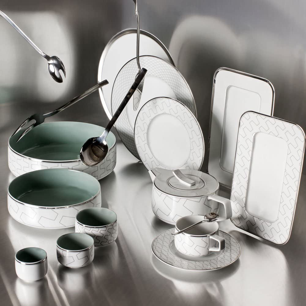 Set servire espresso, 8 piese, Trasso - VISTA ALEGRE Set servire espresso, 8 piese, Trasso - VISTA ALEGRE