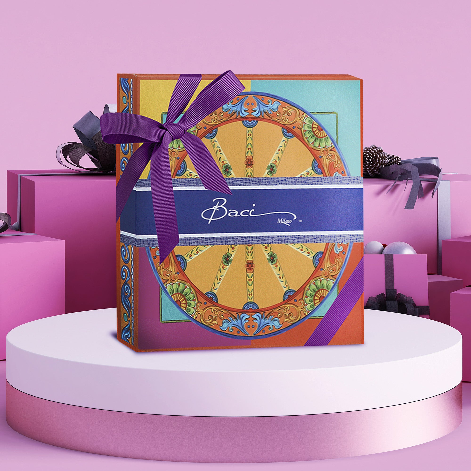 Platou oval, melamina, 50x35 cm, Ortigia - BACI MILANO Platou oval, melamina, 50x35 cm, Ortigia - BACI MILANO