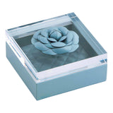 Cutie decorativa Fleur, capri, 17 cm - RIVIERE Cutie decorativa Fleur, capri, 17 cm - RIVIERE