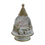 Cutie muzicala Padure magica, alb/auriu, 22 cm - SIMONA'S CHRISTMAS Cutie muzicala Padure magica, alb/auriu, 22 cm - SIMONA'S CHRISTMAS