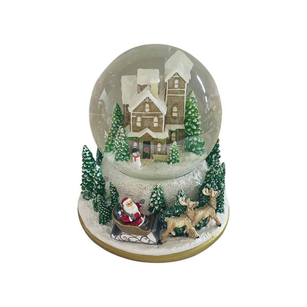 Cutie muzicala Glob cu sat iarna, 14 cm - SIMONA'S CHRISTMAS Cutie muzicala Glob cu sat iarna, 14 cm - SIMONA'S CHRISTMAS