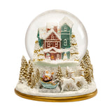 Cutie muzicala Glob Sat cu Mos Craciun, 14 cm - SIMONA'S CHRISTMAS Cutie muzicala Glob Sat cu Mos Craciun, 14 cm - SIMONA'S CHRISTMAS