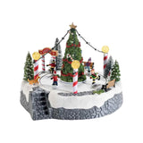 Cutie muzicala Scena Patinoar, 22 cm - SIMONA'S CHRISTMAS Cutie muzicala Scena Patinoar, 22 cm - SIMONA'S CHRISTMAS