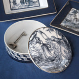 Cutie rotunda din portelan, 13 cm, Versailles - BACI MILANO Cutie rotunda din portelan, 13 cm, Versailles - BACI MILANO