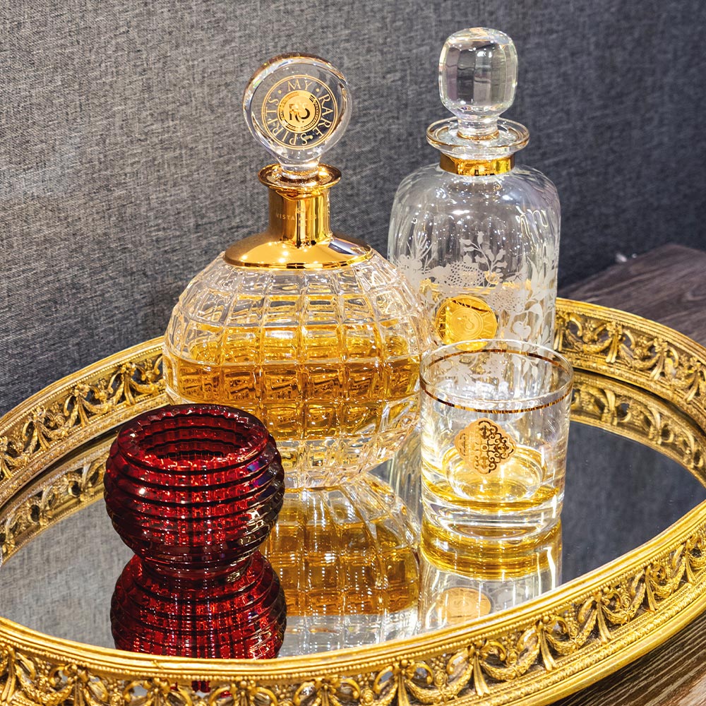 Decantor rotund, 600 ml, My Rare Spirits - VISTA ALEGRE Decantor rotund, 600 ml, My Rare Spirits - VISTA ALEGRE