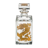 Decantor whisky 800 ml, Golden Dragon - VISTA ALEGRE Decantor whisky 800 ml, Golden Dragon - VISTA ALEGRE