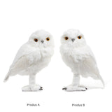 Decoratiune Bufnita Buttercup, alb, 30 cm - SIMONA'S CHRISTMAS Decoratiune Bufnita Buttercup, alb, 30 cm - SIMONA'S CHRISTMAS