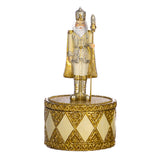 Decoratiune Cutie Spargator de Nuci Blake, crem/auriu, 14 cm - SIMONA'S CHRISTMAS Decoratiune Cutie Spargator de Nuci Blake, crem/auriu, 14 cm - SIMONA'S CHRISTMAS