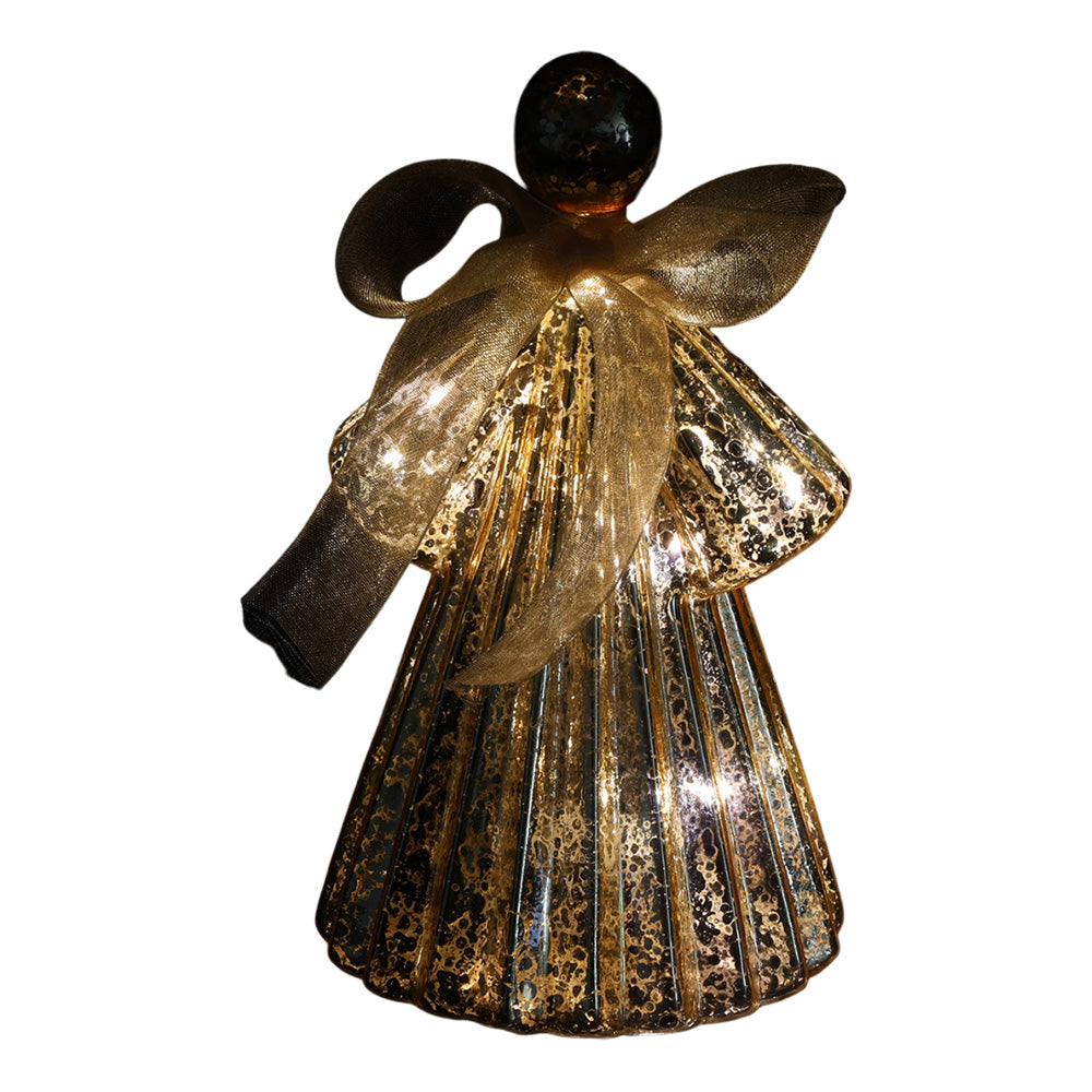 Decoratiune Inger Milo, 5 leduri, auriu, 15 cm - SIMONA'S CHRISTMAS Decoratiune Inger Milo, 5 leduri, auriu, 15 cm - SIMONA'S CHRISTMAS