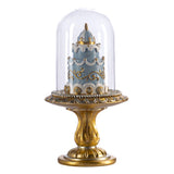 Decoratiune Prajitura in Dom, albastru/auriu, 21 cm, SIMONA'S CHRISTMAS Decoratiune Prajitura in Dom, albastru/auriu, 21 cm, SIMONA'S CHRISTMAS