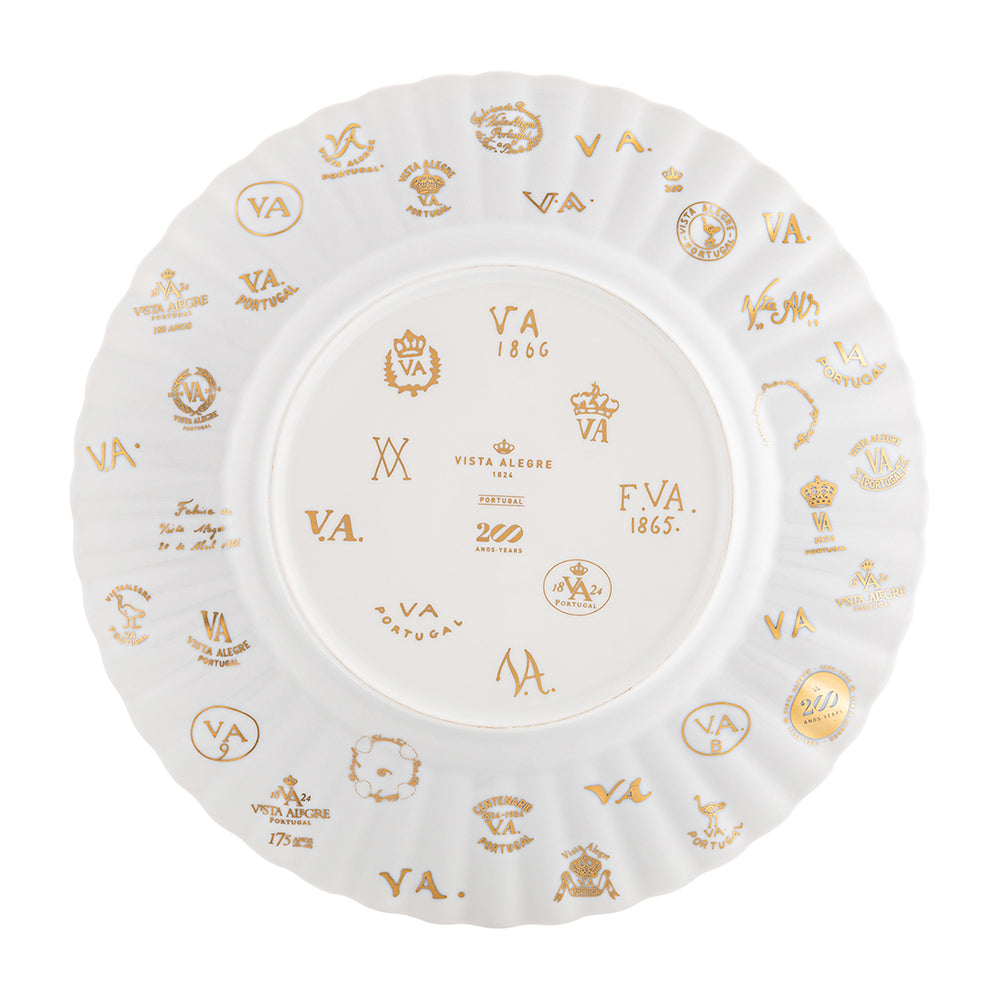 Farfurie pentru cina, 27 cm, 200 ANOS - VISTA ALEGRE Farfurie pentru cina, 27 cm, 200 ANOS - VISTA ALEGRE