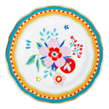 Farfurie pentru desert, portelan, 22 cm, Mamma Mia Flower - BACI MILANO Farfurie pentru desert, portelan, 22 cm, Mamma Mia Flower - BACI MILANO
