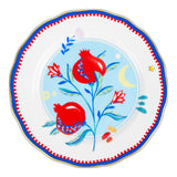Farfurie pentru desert, portelan, 22 cm, Mamma Mia Pomegranate - BACI MILANO Farfurie pentru desert, portelan, 22 cm, Mamma Mia Pomegranate - BACI MILANO