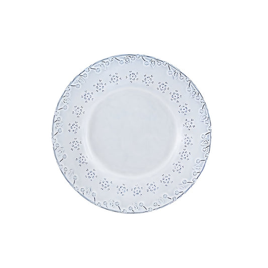 Farfurie pentru desert, alb, 22.9 cm, Flora - BORDALLO PINHEIRO