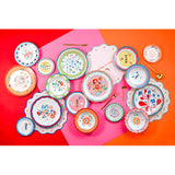 Farfurie pentru desert, portelan, 22 cm, Mamma Mia Peace - BACI MILANO Farfurie pentru desert, portelan, 22 cm, Mamma Mia Peace - BACI MILANO
