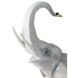 Sculptura din portelan, Elephants on Black Rock by Dept. Diseno y Decoracion - LLADRO Sculptura din portelan, Elephants on Black Rock by Dept. Diseno y Decoracion - LLADRO