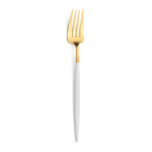 Furculita placata cu aur 24 k, 21 cm, Goa White Gold - CUTIPOL