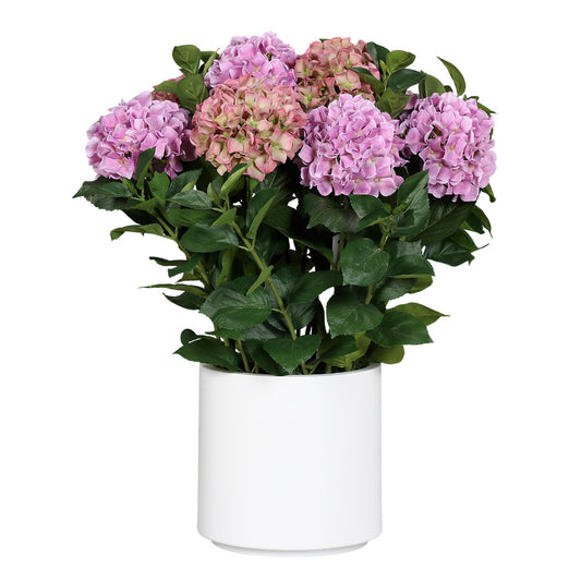 Hortensii in ghiveci, roz, 74 cm - SIMONA'S COLLECTION