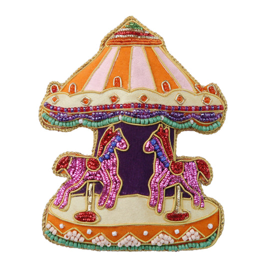 Inel pentru servet, Il Natale Del Re Carousel - BACI MILANO