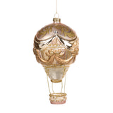 Ornament pentru brad, Balon cu Aer Cald, crem/auriu, 16 cm - SIMONA'S CHRISTMAS Ornament pentru brad, Balon cu Aer Cald, crem/auriu, 16 cm - SIMONA'S CHRISTMAS