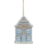 Ornament pentru brad, Casuta Delft, albastru/alb, 8 cm, SIMONA'S CHRISTMAS Ornament pentru brad, Casuta Delft, albastru/alb, 8 cm, SIMONA'S CHRISTMAS