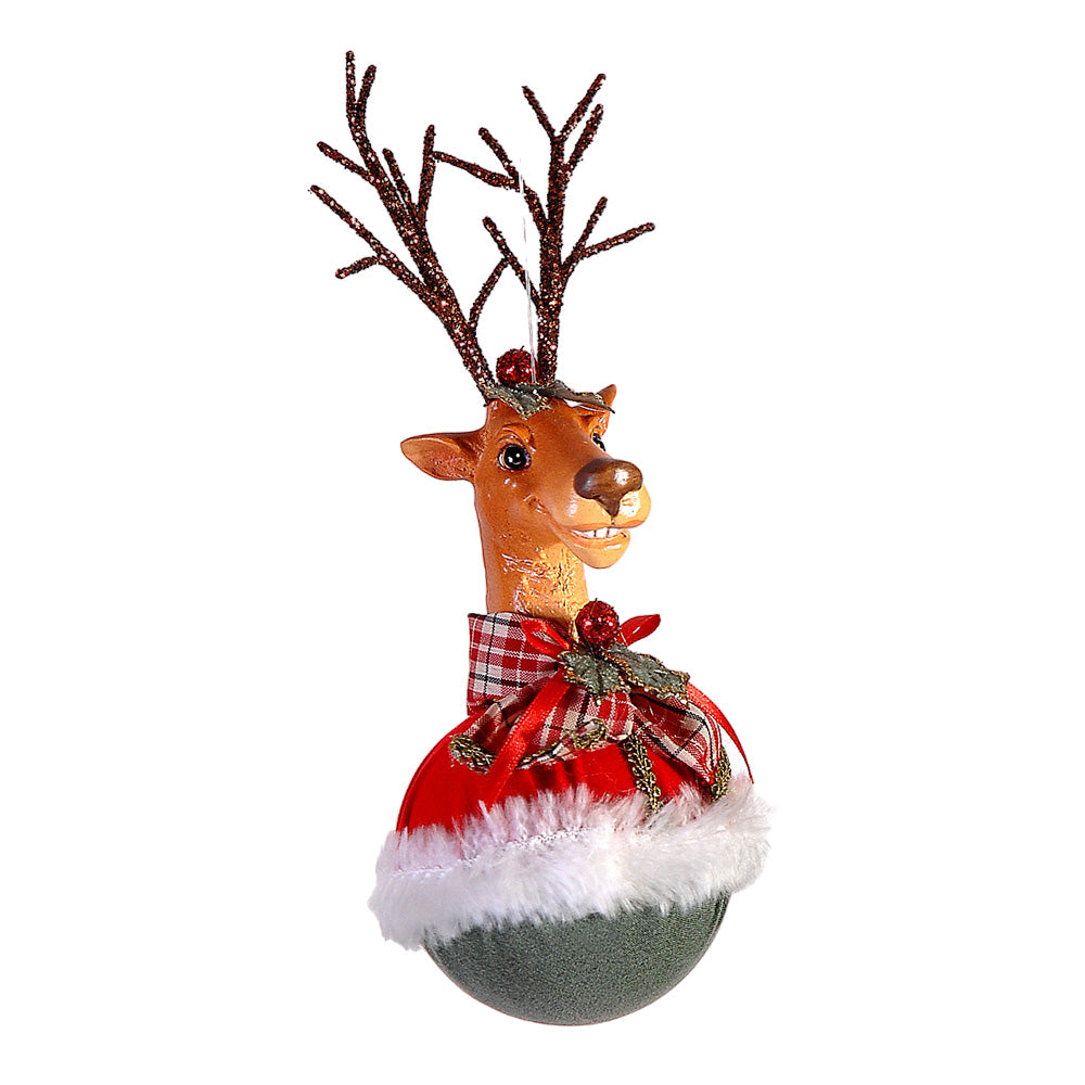 Ornament pentru brad, Cerb Ardian, 25 cm - SIMONA'S CHRISTMAS Ornament pentru brad, Cerb Ardian, 25 cm - SIMONA'S CHRISTMAS