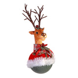 Ornament pentru brad, Cerb Ardian, 25 cm - SIMONA'S CHRISTMAS Ornament pentru brad, Cerb Ardian, 25 cm - SIMONA'S CHRISTMAS