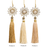 Ornament pentru brad, Ciucure Arley, crem/auriu, 20 cm - SIMONA'S CHRISTMAS Ornament pentru brad, Ciucure Arley, crem/auriu, 20 cm - SIMONA'S CHRISTMAS