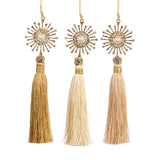 Ornament pentru brad, Ciucure Arley, crem/auriu, 20 cm - SIMONA'S CHRISTMAS Ornament pentru brad, Ciucure Arley, crem/auriu, 20 cm - SIMONA'S CHRISTMAS