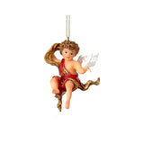 Ornament pentru brad, Heruvim Tirzah, rosu/verde/turcoaz, 9 cm - SIMONA'S CHRISTMAS Ornament pentru brad, Heruvim Tirzah, rosu/verde/turcoaz, 9 cm - SIMONA'S CHRISTMAS