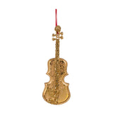 Ornament pentru brad, Instrument Muzical, auriu, 19 cm - SIMONA'S CHRISTMAS Ornament pentru brad, Instrument Muzical, auriu, 19 cm - SIMONA'S CHRISTMAS