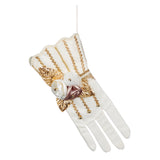 Ornament pentru brad, Manusa Floral, crem/auriu, 25 cm, SIMONA'S CHRISTMAS Ornament pentru brad, Manusa Floral, crem/auriu, 25 cm, SIMONA'S CHRISTMAS