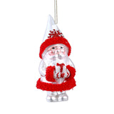 Ornament pentru brad, Mr/Mrs Xmas, rosu/alb, 17 cm, SIMONA'S CHRISTMAS Ornament pentru brad, Mr/Mrs Xmas, rosu/alb, 17 cm, SIMONA'S CHRISTMAS