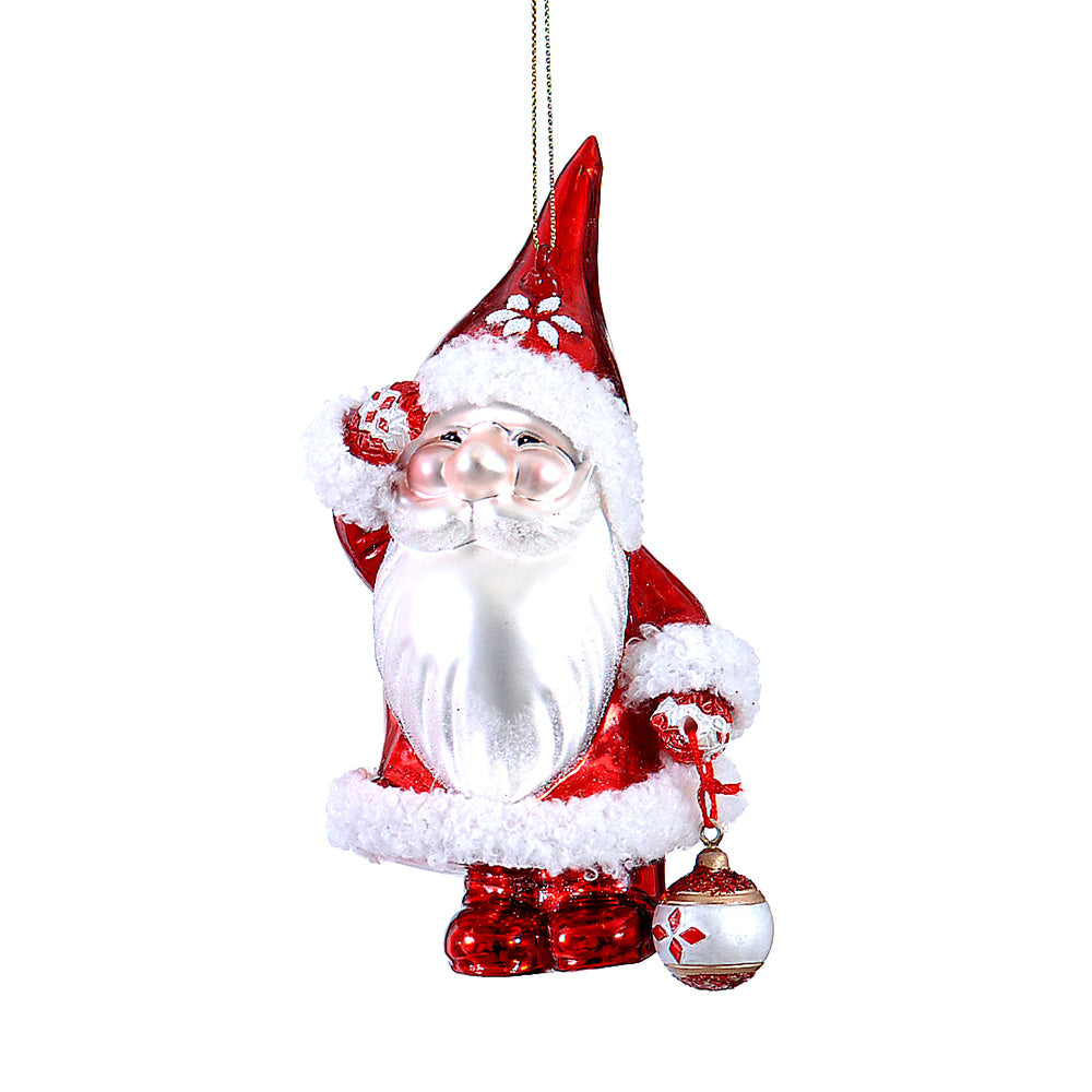 Ornament pentru brad, Mr/Mrs Xmas, rosu/alb, 17 cm, SIMONA'S CHRISTMAS Ornament pentru brad, Mr/Mrs Xmas, rosu/alb, 17 cm, SIMONA'S CHRISTMAS