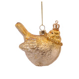 Ornament pentru brad, Pasare Regina, auriu, 10 cm - SIMONA'S CHRISTMAS Ornament pentru brad, Pasare Regina, auriu, 10 cm - SIMONA'S CHRISTMAS