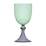 Pahar cu picior, 17 cm, verde/fumuriu, Tamigi - ICHENDORF Pahar cu picior, 17 cm, verde/fumuriu, Tamigi - ICHENDORF