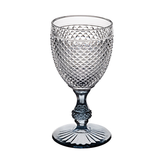 Pahar pentru vin, 280 ml, Bicos Bicolor Grey Stem - VISTA ALEGRE