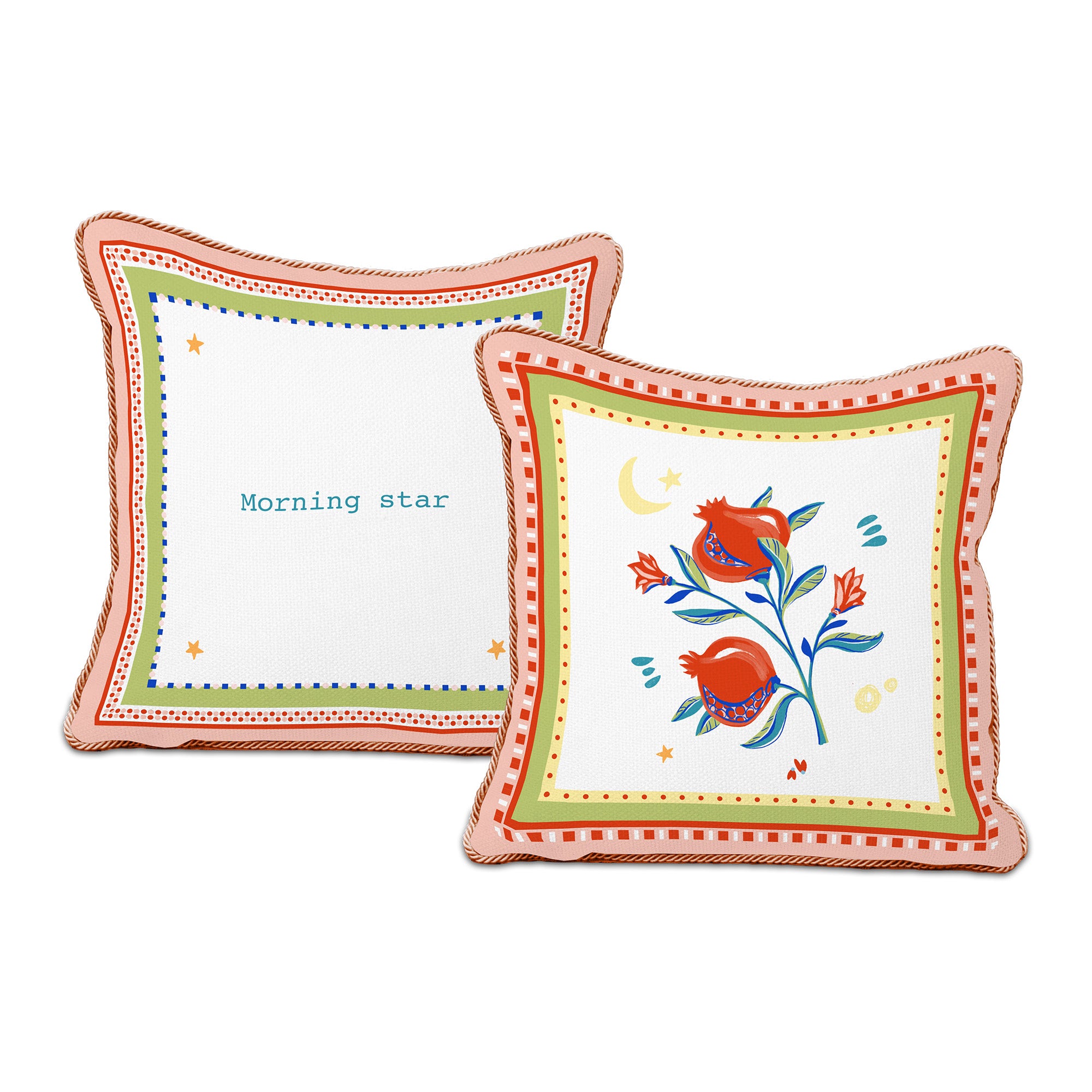 Perna decorativa, 45x45cm, Mamma Mia Pomegranate - BACI MILANO Perna decorativa, 45x45cm, Mamma Mia Pomegranate - BACI MILANO