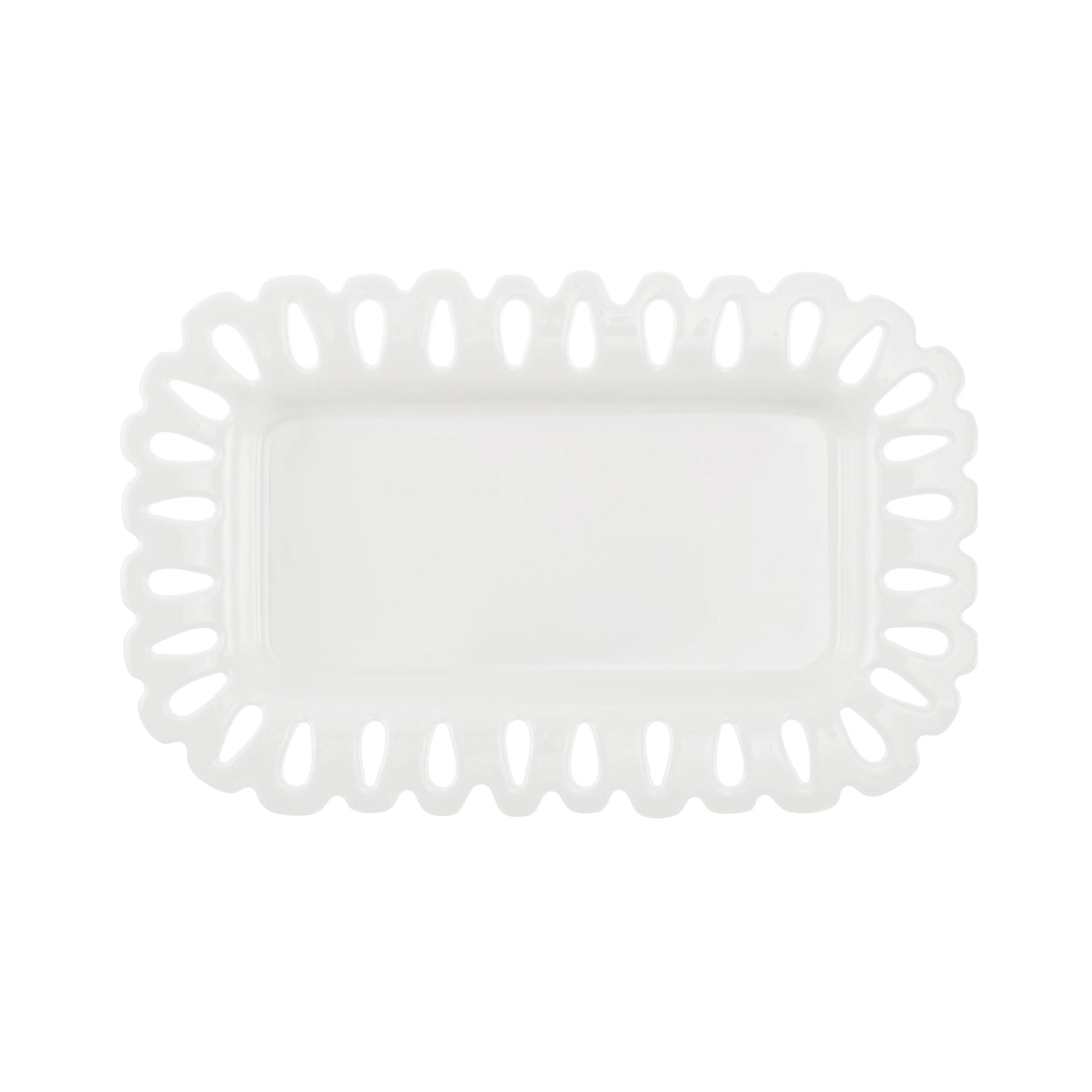 Platou dreptunghiular, 20x13 cm, Giulietta - LA PORCELLANA BIANCA Platou dreptunghiular, 20x13 cm, Giulietta - LA PORCELLANA BIANCA