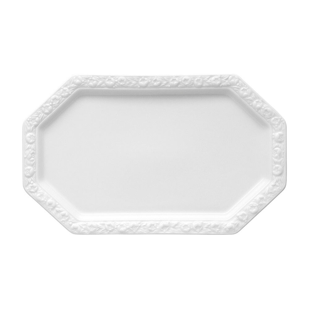 Platou dreptunghiular, 32 cm, Maria White - ROSENTHAL Platou dreptunghiular, 32 cm, Maria White - ROSENTHAL