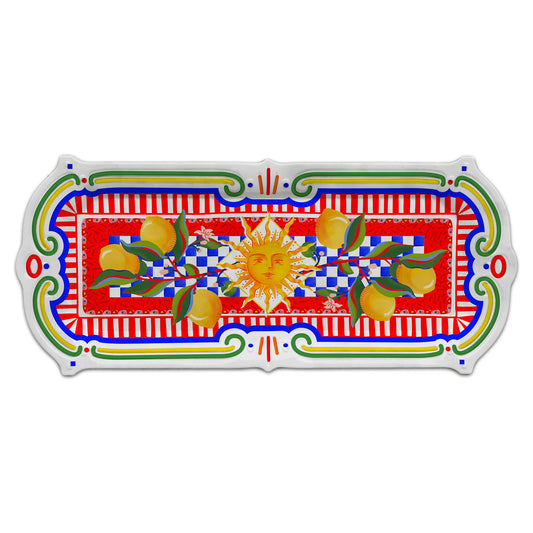 Platou dreptunghiular, melamina, 44x19 cm, Dolce Vita - BACI MILANO