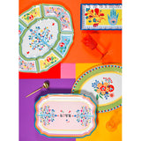 Platou aperitiv cu 7 piese, melamina, 60x50 cm, Mamma Mia - BACI MILANO Platou aperitiv cu 7 piese, melamina, 60x50 cm, Mamma Mia - BACI MILANO