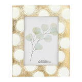 Rama foto Gold-White Polka Dots, 13x18 cm, Tiguardo - SIMONA'S COLLECTION Rama foto Gold-White Polka Dots, 13x18 cm, Tiguardo - SIMONA'S COLLECTION