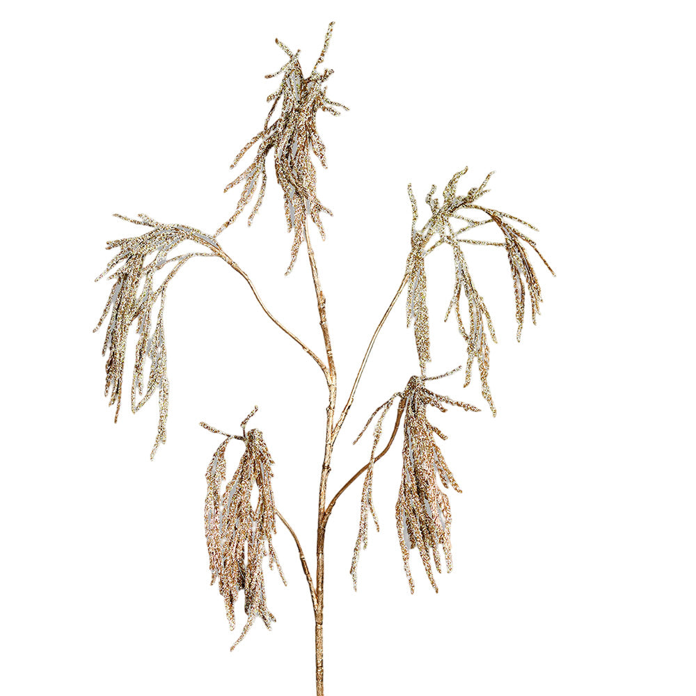 Ramura decorativa Amaranthus, auriu, 116 cm - SIMONA'S CHRISTMAS Ramura decorativa Amaranthus, auriu, 116 cm - SIMONA'S CHRISTMAS