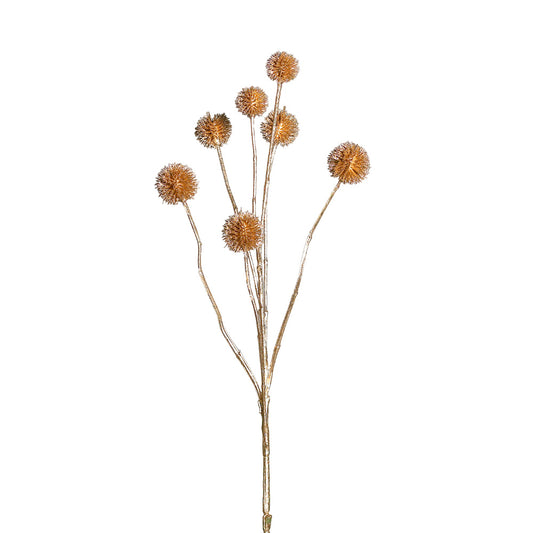 Ramura decorativa Ciulin, auriu, 67 cm - SIMONA'S CHRISTMAS