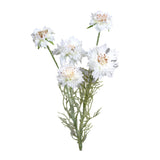 Ramura decorativa Cornflower, alb, 56 cm - SIMONA'S COLLECTION Ramura decorativa Cornflower, alb, 56 cm - SIMONA'S COLLECTION