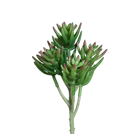 Ramura decorativa Suculenta, verde, 20 cm - SIMONA'S COLLECTION